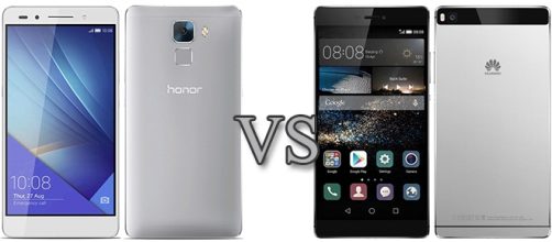 Smartphone Huawei: Honor 7 vs P8
