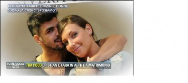 Cristian e Tara sposi a novembre Cristian e Tara sposi a novembre