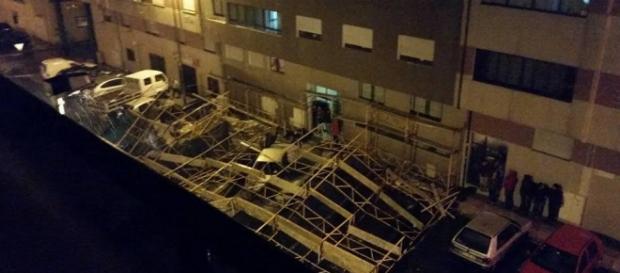 Fotografia cedida por "MnE" de Braga. Fotografia cedida por "MnE" de Braga.