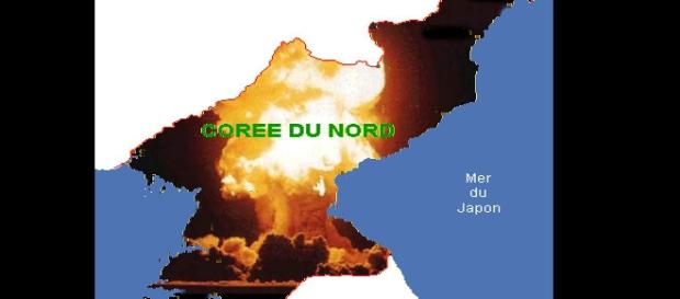 La carte de la Corée du Nord, un pays de l'Asie. La carte de la Corée du Nord, un pays de l'Asie.