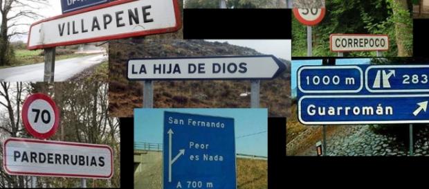 Señales en poblaciones curiosas Señales en poblaciones curiosas