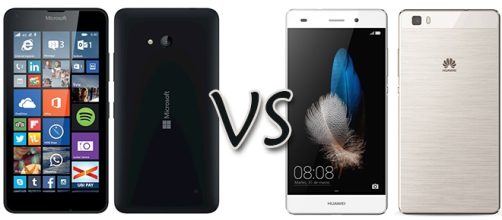 Microsoft Lumia 640 vs Huawei P8 Lite