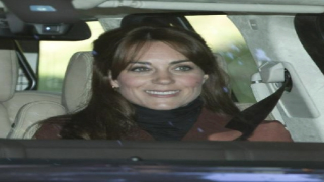 Kate MIddleton sfoggia il gringe