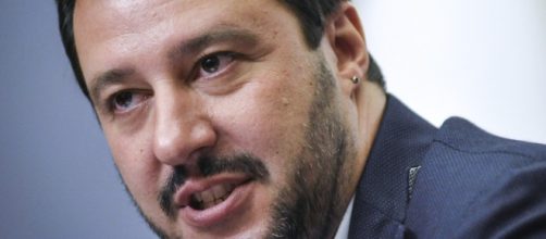 Il leader del 'carroccio', Matteo Salvini