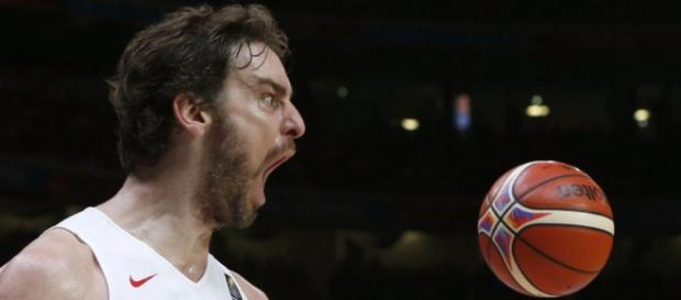 Pau Gasol, brutal ante Francia Pau Gasol, brutal ante Francia
