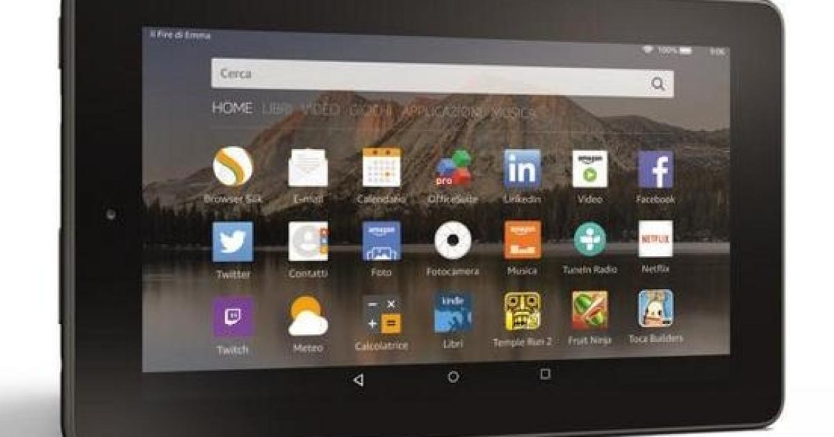 Un tablet da 60 euro la nuova sfida di amazon