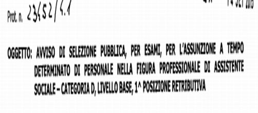 Bando per assistenti sociali tutte le info