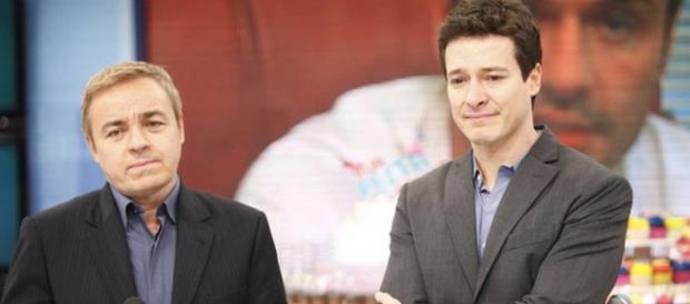 Faustão boicota Gugu e quer Rodrigo Faro na Globo Faustão boicota Gugu e quer Rodrigo Faro na Globo