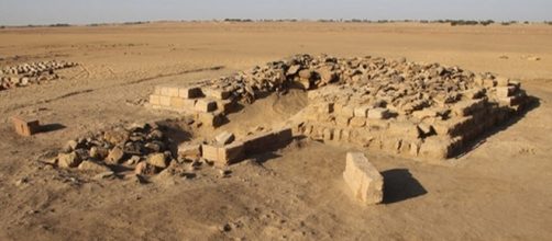 I resti di una delle piramidi scoperte in Sudan