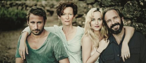 Il cast di 'A Bigger Splash' di Luca Guadagnino