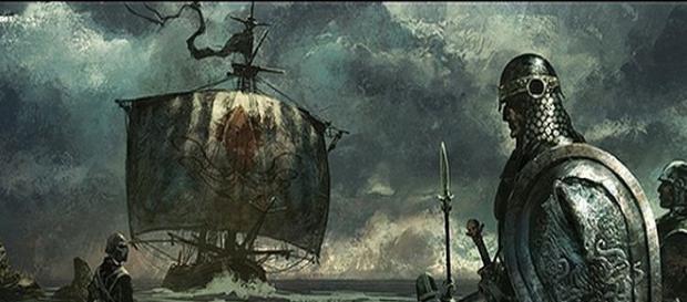 Uno de los barcos de los Greyjoy. TOMASZ JEDRUZEK Uno de los barcos de los Greyjoy. TOMASZ JEDRUZEK