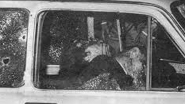 I corpi del Generale Dalla Chiesa e della moglie