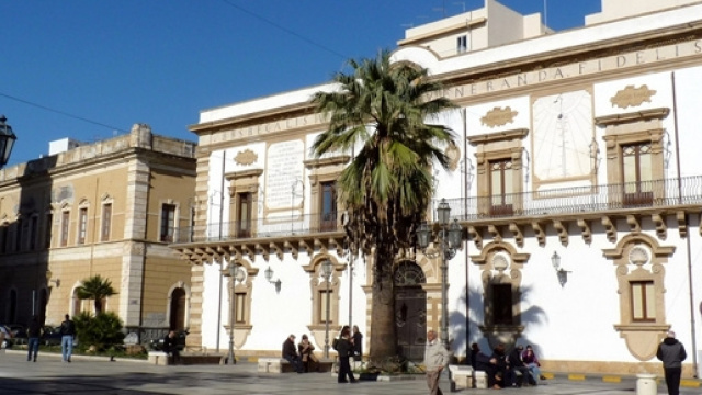 La sede del Palazzo Municipale di Augusta