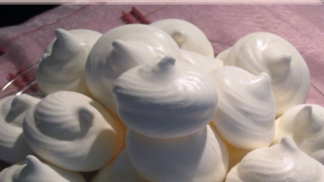 Le deliziosa ricetta delle meringhe