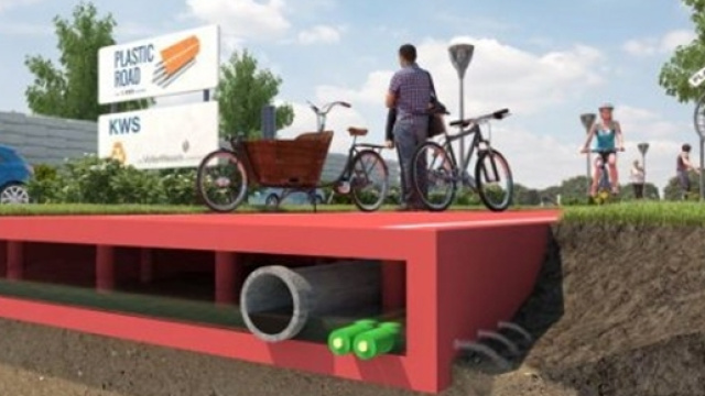 Progetto Plastic Road dall'Olanda