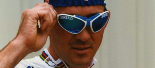 Johan Museeuw in maglia iridata