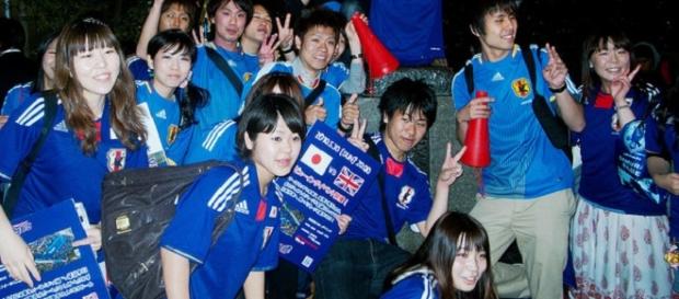 Joy for Japanese fans at Rugby World Cup Joy for Japanese fans at Rugby World Cup