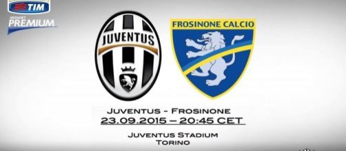 Juventus-Frosinone 23 settembre 2015: info utili