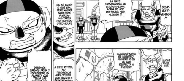 Los soldados de Freezer desconcertados Los soldados de Freezer desconcertados