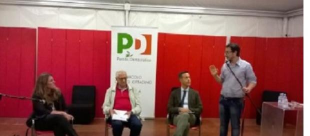 Luigi Berlinguer e la Puglisi a Ferrara Luigi Berlinguer e la Puglisi a Ferrara