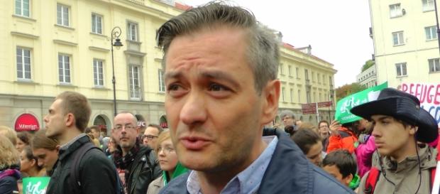 Robert Biedroń, prezydent Słupska. Robert Biedroń, prezydent Słupska.