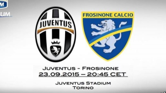 Juventus-Frosinone 23 settembre 2015: info utili