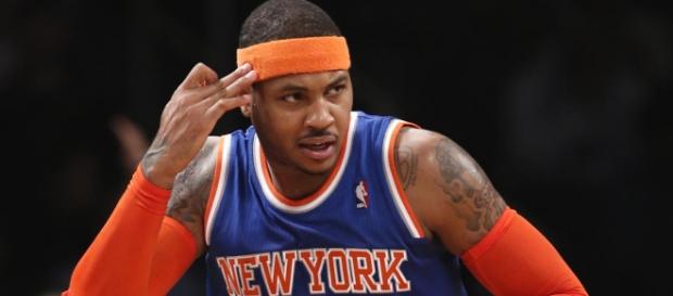 Carmelo Anthony é a arma principal do Knicks Carmelo Anthony é a arma principal do Knicks