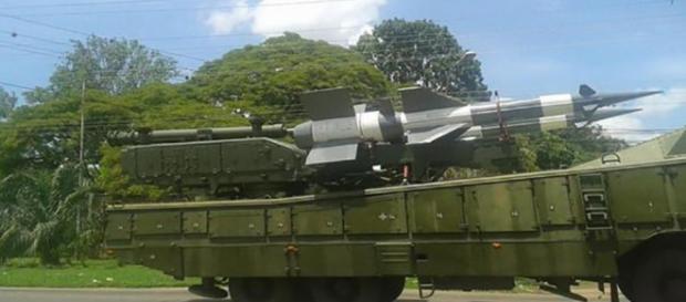 Misseís Buk posicionados na fronteira com Roraima Misseís Buk posicionados na fronteira com Roraima