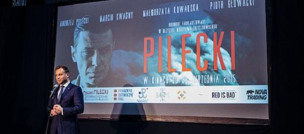 A.Duda na pokazie filmu. Fot: www.prezydent.pl A.Duda na pokazie filmu. Fot: www.prezydent.pl