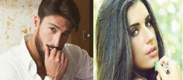 Amedeo e Valentina ancora insieme a una serata Amedeo e Valentina ancora insieme a una serata