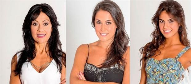 Maite, Raquel y Sofía, las tres nominadas Maite, Raquel y Sofía, las tres nominadas