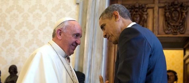 Papa Francesco e il presidente Barack Obama Papa Francesco e il presidente Barack Obama