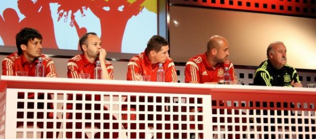 Rueda de prensa de jugadores de fútbol Rueda de prensa de jugadores de fútbol