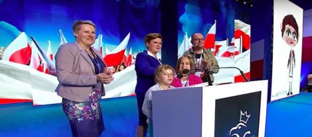 Beata Szydło w czasie Konwencji Programowej PiS Beata Szydło w czasie Konwencji Programowej PiS