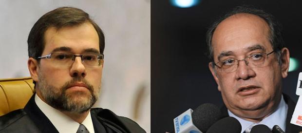 Dias Toffoli e Gilmar Mendes. Foto: José Cruz AB Dias Toffoli e Gilmar Mendes. Foto: José Cruz AB
