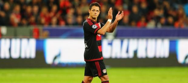 Javier Hernández se estrenó en la Bundesliga Javier Hernández se estrenó en la Bundesliga