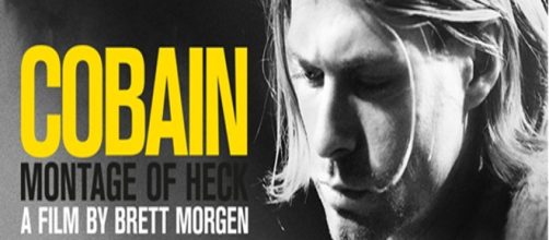 La locandina del documentario su Cobain