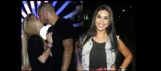Amanda vai ao Rock in Rio, com o casal Ferline Amanda vai ao Rock in Rio, com o casal Ferline