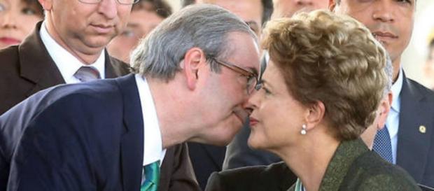 Dilma Rousseff (PT) e Eduardo Cunha (PMDB) Dilma Rousseff (PT) e Eduardo Cunha (PMDB)