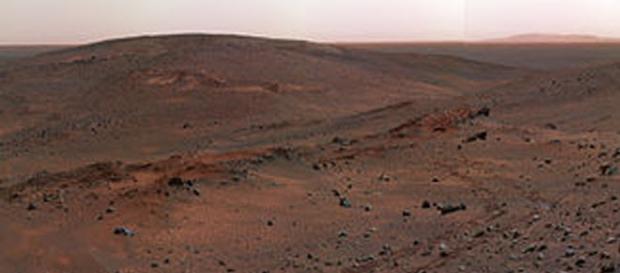 Immagine del suolo del Pianeta Rosso Immagine del suolo del Pianeta Rosso