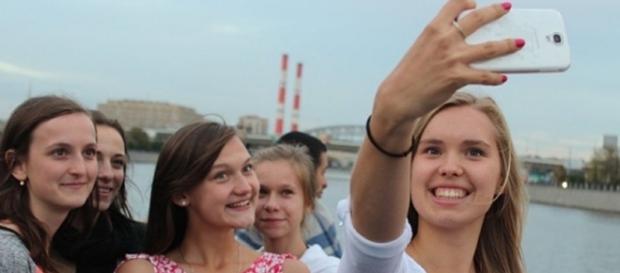 Polskie licealistki na wycieczce Polskie licealistki na wycieczce