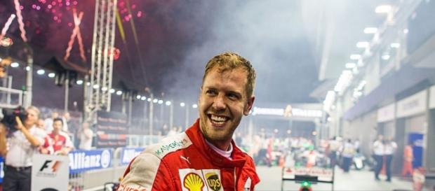 Vettel won his third Grand Prix of the season Vettel won his third Grand Prix of the season