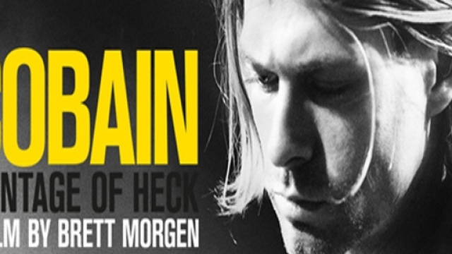La locandina del documentario su Cobain