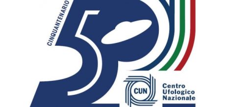 Il logo celebrativo del Centro Ufologico Nazionale