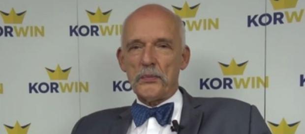 Janusz Korwin-Mikke youtube.com (printscreen) Janusz Korwin-Mikke youtube.com (printscreen)