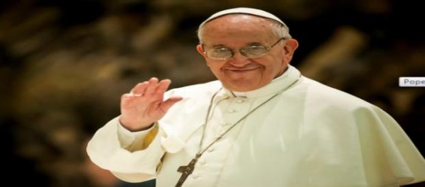 Papa Francisco saludando. Flickr Papa Francisco saludando. Flickr