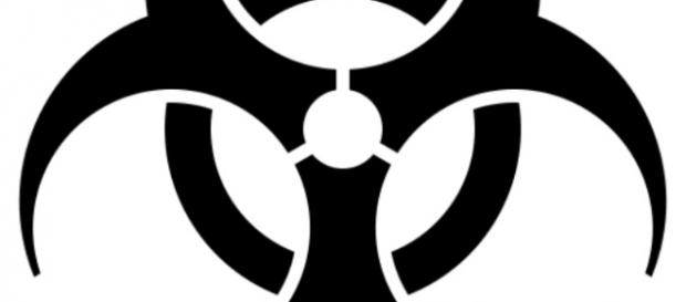 Symbol zagrożenia biologicznego (Wikipedia) Symbol zagrożenia biologicznego (Wikipedia)