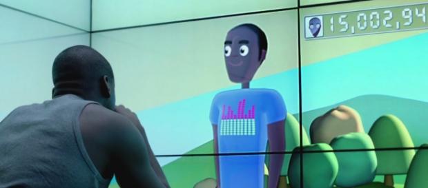 Una scena della 2a stagione di Black Mirror Una scena della 2a stagione di Black Mirror