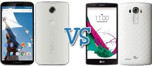 Confronto: Motorola Nexus 6 vs LG G4
