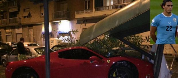 Así quedó el coche tras el accidente Así quedó el coche tras el accidente